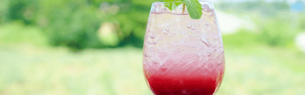 Merlot Grape Soda Cocktail